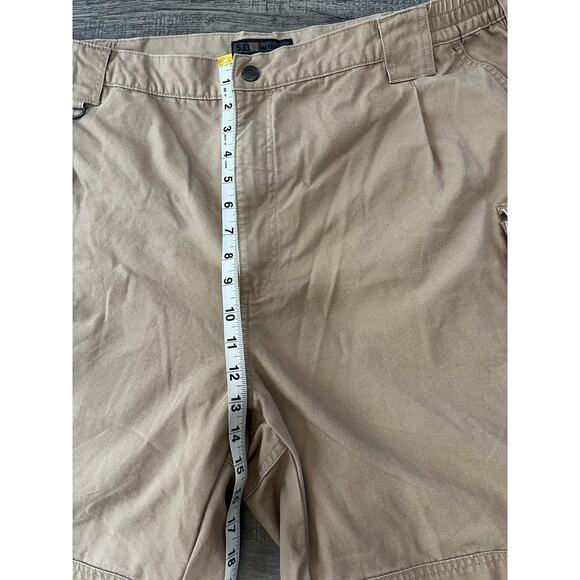 5-11 Tactical Men's Cotton Canvas Cargo Pants 44X30, Coyote. Style# 74251 - Picture 10 of 10